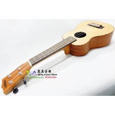 UKAKU S120 21吋啞面雲杉沙比利木夏威夷小結他 Soprano Spruce Sapele Ukulele